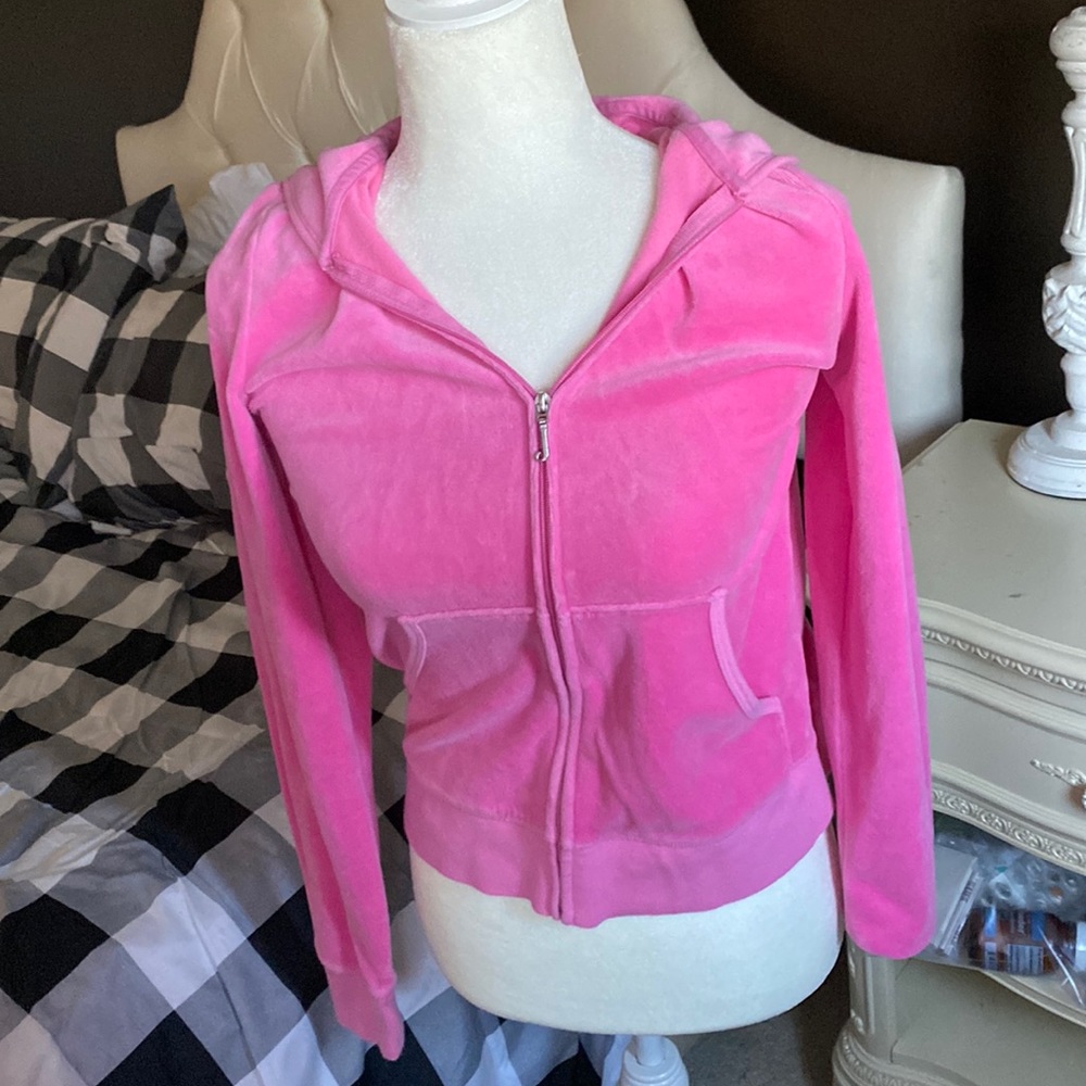 Juicy couture zip sweatshirt